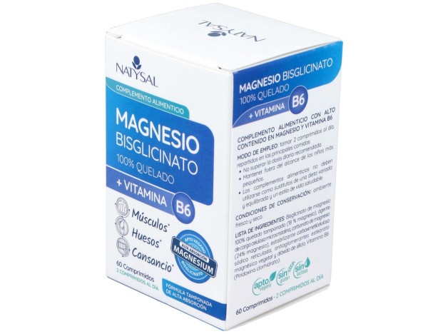 Natysal Magnesio + Vitamina B6 700Mg 60Caps