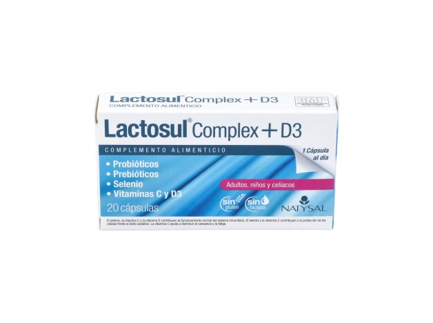 Lactosul Complex D3 20Cap.