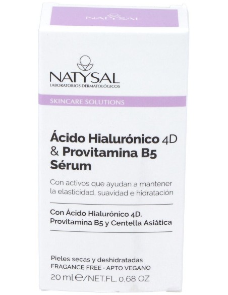 Natysal Acido Hialuronico 4D %26 Provitamina B5 Serum 20Ml