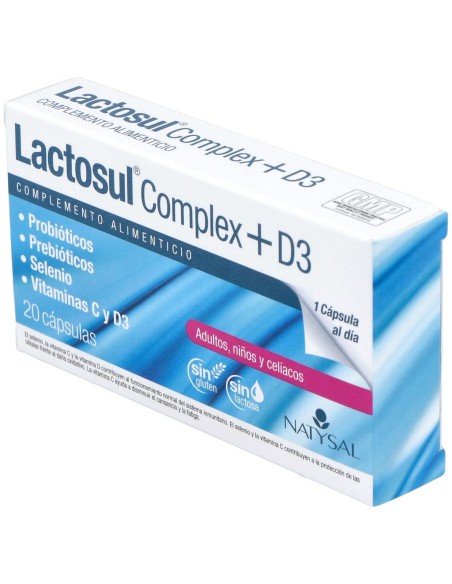 Lactosul Complex D3 20Cap.