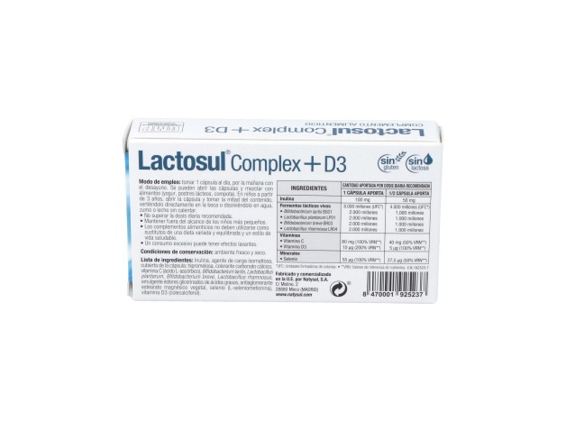 Lactosul Complex D3 20Cap.