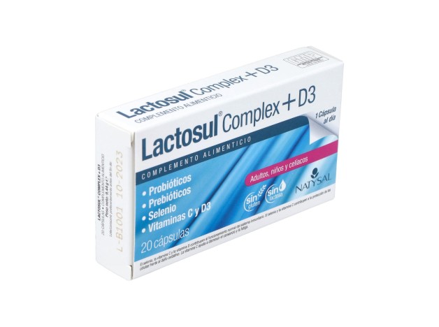 Lactosul Complex D3 20Cap.