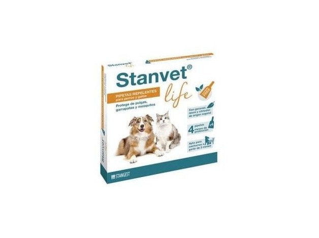 Pipeta Stranvet Life Perros 4Uds.