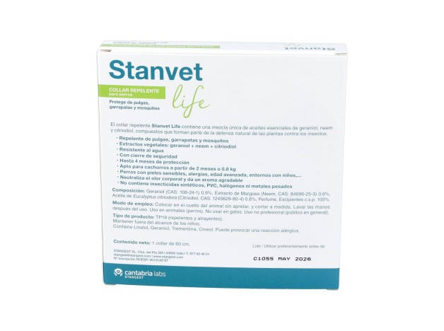 Stangest Collar Perro Stanvet Life, 1 Unidad