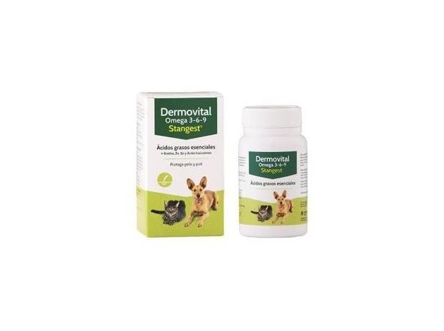 Dermovital Omega 3-6-9 Perros Y Gatos 60Cap.