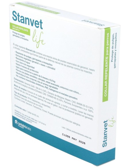 Stangest Collar Perro Stanvet Life, 1 Unidad