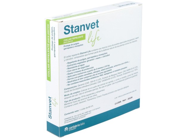 Stangest Collar Perro Stanvet Life, 1 Unidad
