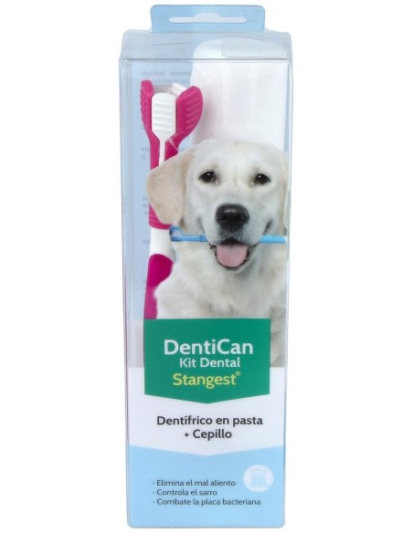 Kit Dental Cepillo+Pasta Perros 100Gr.