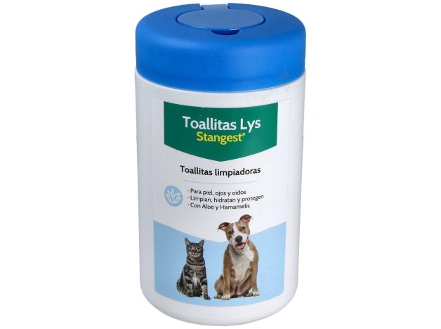 Toallitas Lys Piel Ojos Oidos Perros Y Gatos 120Ud