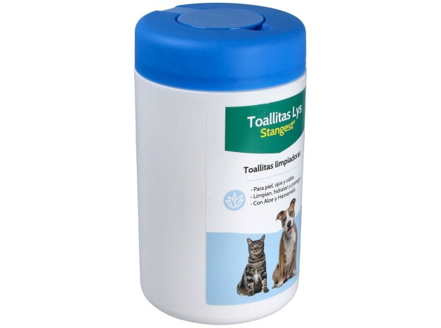 Toallitas Lys Piel Ojos Oidos Perros Y Gatos 120Ud