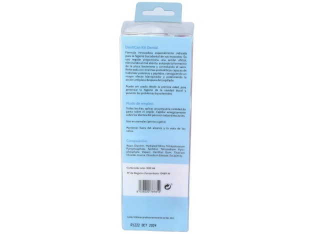 Kit Dental Cepillo+Pasta Perros 100Gr.