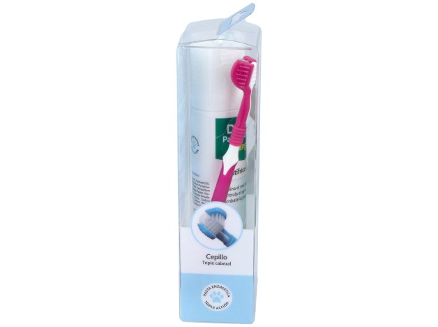 Kit Dental Cepillo+Pasta Perros 100Gr.