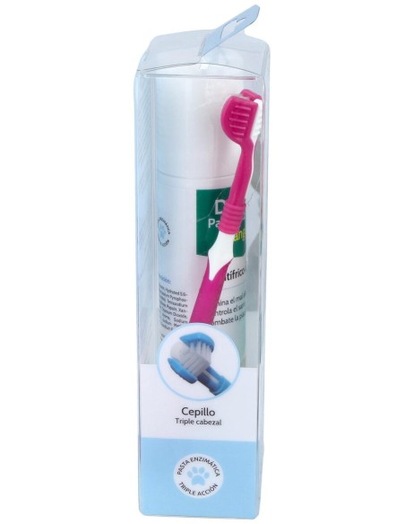Kit Dental Cepillo+Pasta Perros 100Gr.