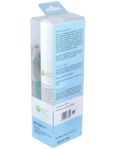 Kit Dental Cepillo+Pasta Perros 100Gr.
