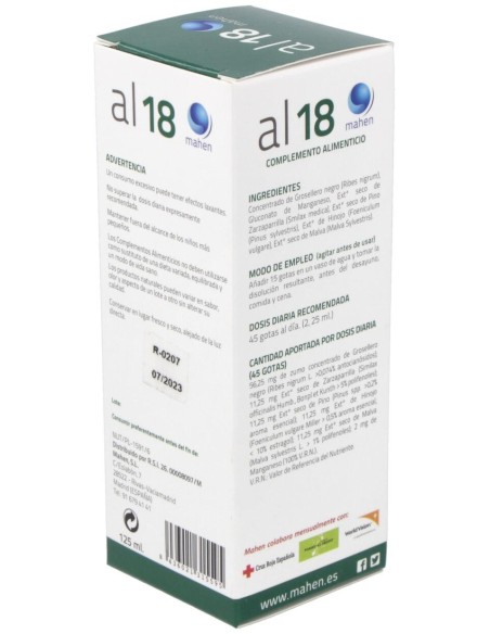Al-18 Gotas 125Ml.