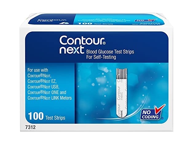 Contour Next Tiras Reactivas Glucosa 100 Unidades