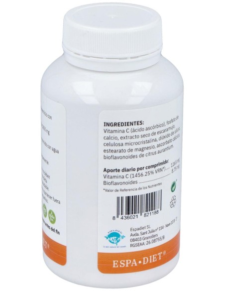 Espadiet Vitamina C+ Bioflavonoides 90Comp