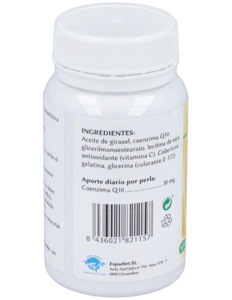 Espadiet Ubiquinona Q10 510Mg 50 Perlas