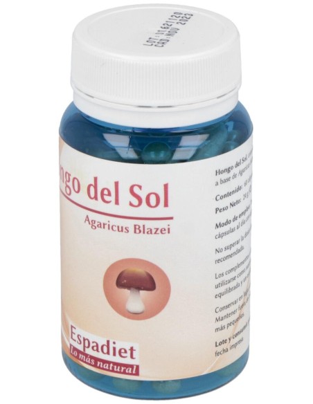 Espadiet Hongo Del Sol 100Mg 60Caps