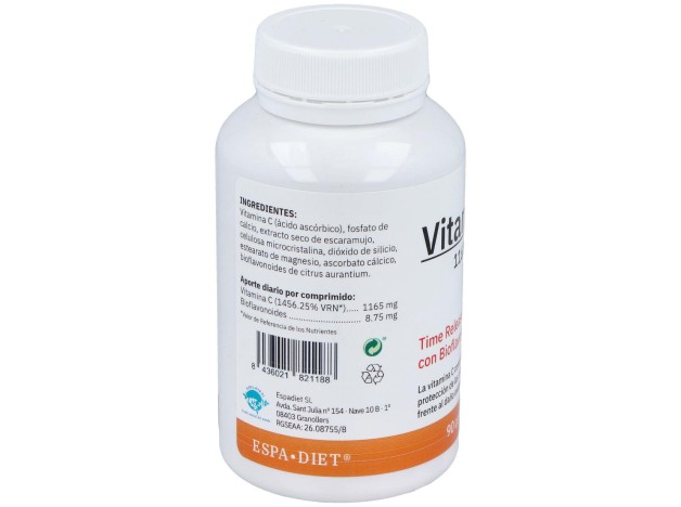 Espadiet Vitamina C+ Bioflavonoides 90Comp