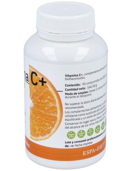 Espadiet Vitamina C+ Bioflavonoides 90Comp