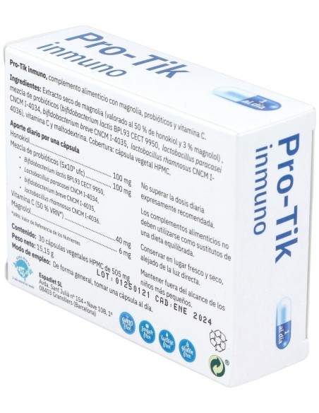 Pro-Tik Inmuno 30Cap.