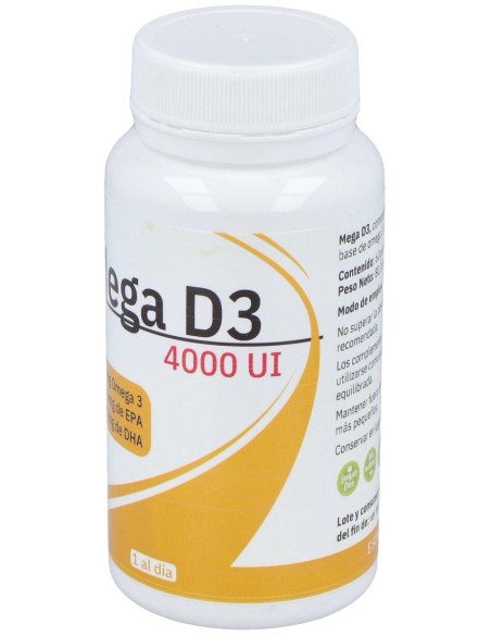 Mega D3 4000Ui 60Perlas
