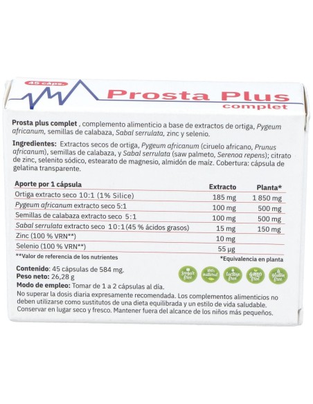 Espadiet Prostaplus Complet 45Caps