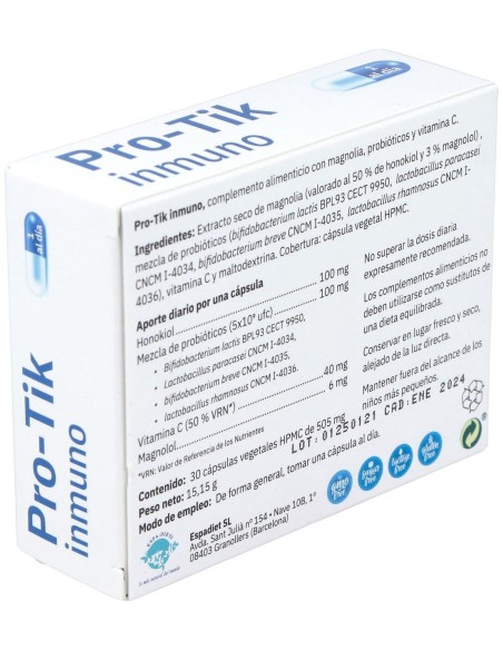 Pro-Tik Inmuno 30Cap.