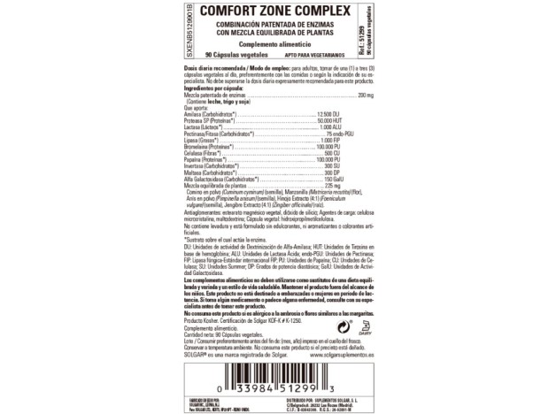 Solgar Comfort Zone Digestive Complex 90...