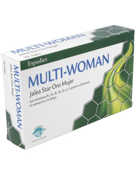 Espadiet Jalea Real Multiwoman Fructosa 20Uds