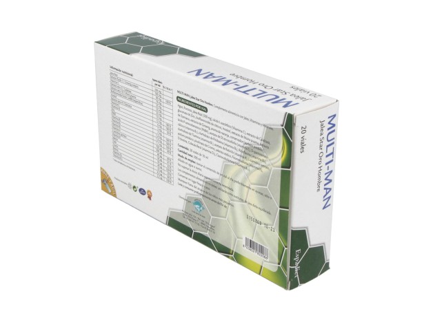 Espadiet Jalea Real Oro Hombre 20Uds