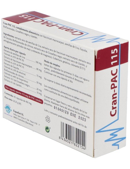 Monstar Cran Pac 115 45Caps