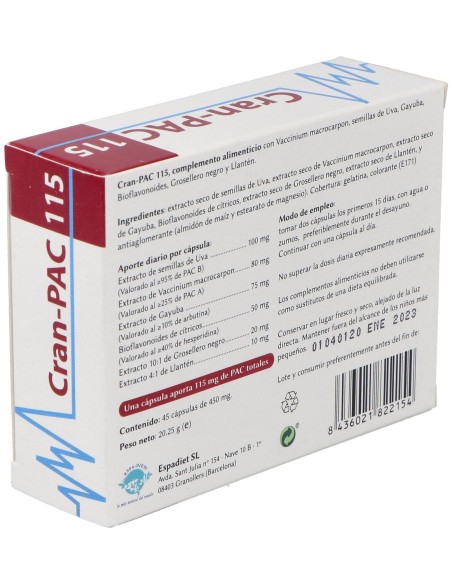 Monstar Cran Pac 115 45Caps
