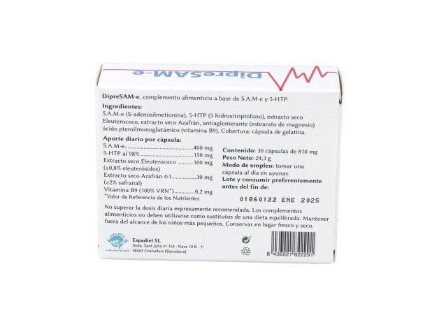 Espadiet Dipresame 30Caps