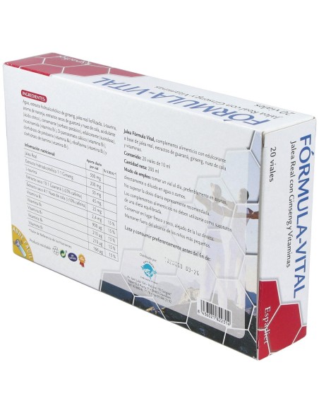 Espadiet Jalea Fórmula Vital Vial 20Uds