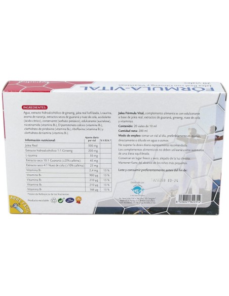 Espadiet Jalea Fórmula Vital Vial 20Uds