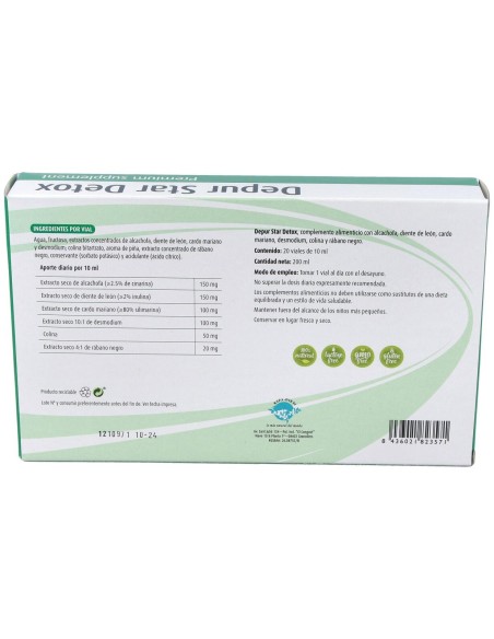 Espadiet Depur Star Detox 20Uds
