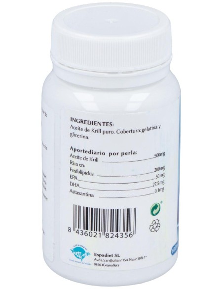 Krill 500 Mg. 60Perlas