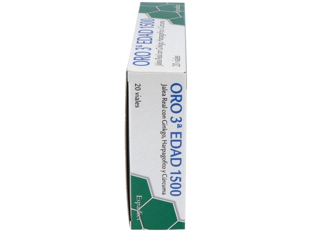 Espadiet Jalea Real Tercera Edad Oro 20Uds