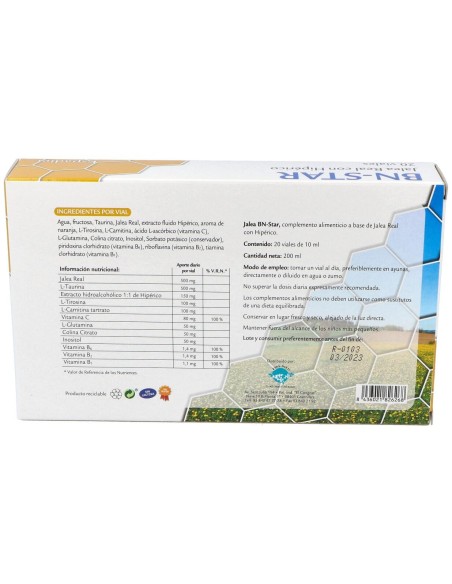 Jalea Real+Hiperico Bn-Star 20Amp.