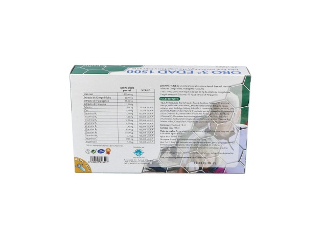 Espadiet Jalea Real Tercera Edad Oro 20Uds