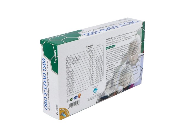 Espadiet Jalea Real Tercera Edad Oro 20Uds