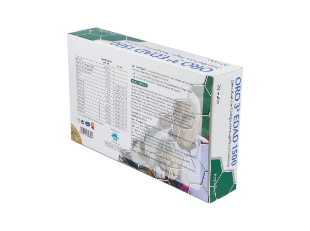 Espadiet Jalea Real Tercera Edad Oro 20Uds