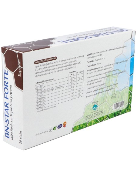 Montstar Bn-Star Forte Jalea Real 20Uds