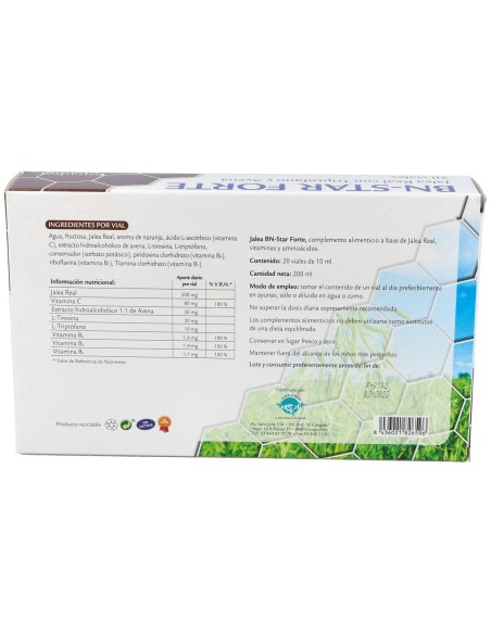 Montstar Bn-Star Forte Jalea Real 20Uds