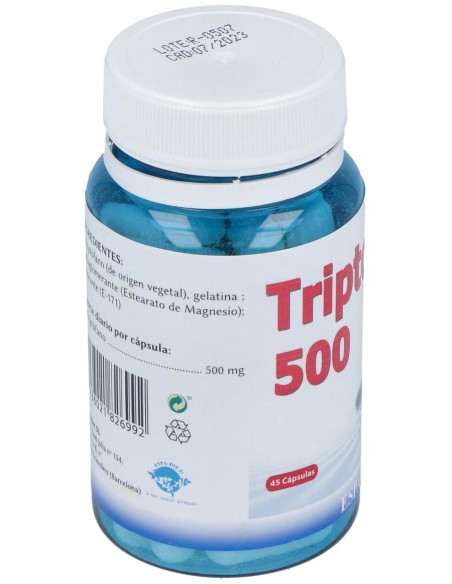 Espadiet Triptofano 500 Mg 45 Cáps