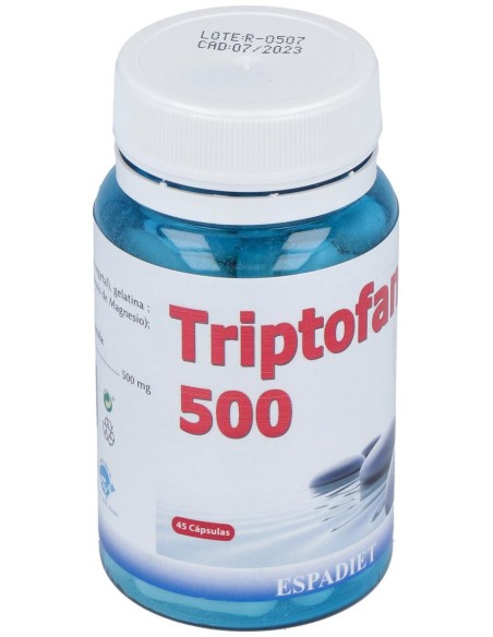 Espadiet Triptofano 500 Mg 45 Cáps