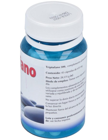 Espadiet Triptofano 500 Mg 45 Cáps