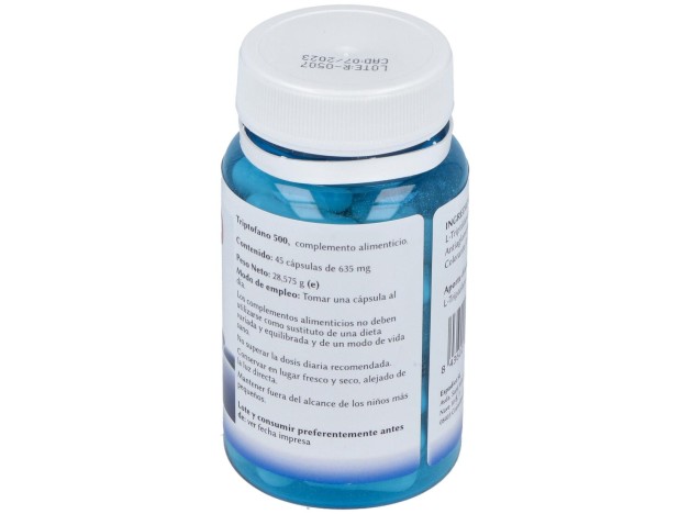 Espadiet Triptofano 500 Mg 45 Cáps